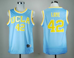 Maillot De Basket NCAA Addidas UCLA Bruins Kevin Love 42 College Basketball Bleu